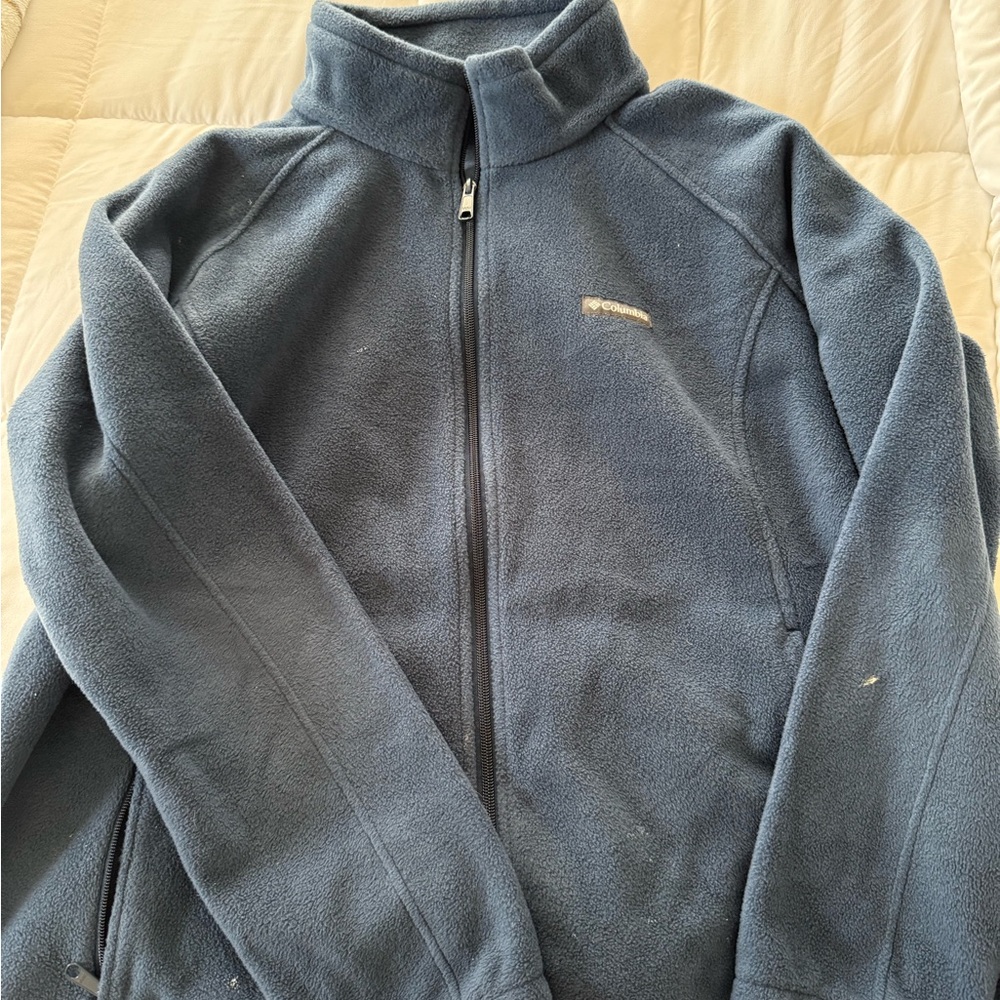 Columbia Blue Fleece Jacket